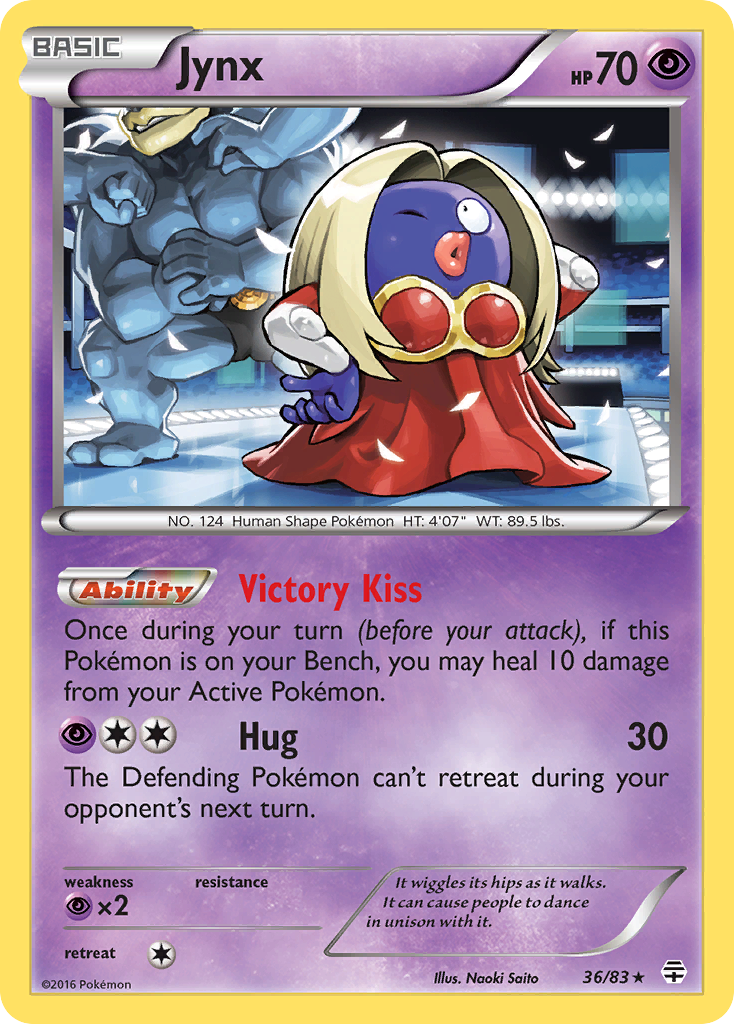 Jynx (36/83) [XY: Generations] | Good Games Cannington