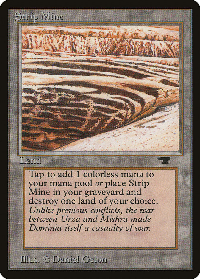 Strip Mine (No Sky, No Tower) [Antiquities] | Good Games Cannington