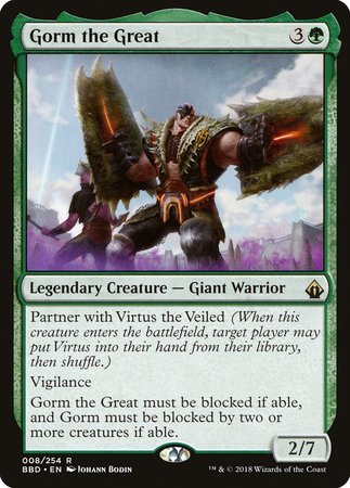 Gorm the Great [Battlebond] | Good Games Cannington