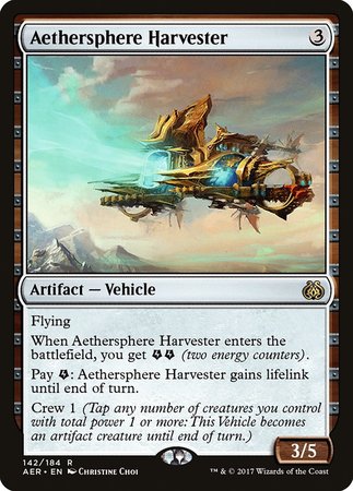 Aethersphere Harvester [Aether Revolt] | Good Games Cannington