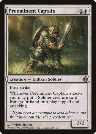 Preeminent Captain [Morningtide] | Good Games Cannington