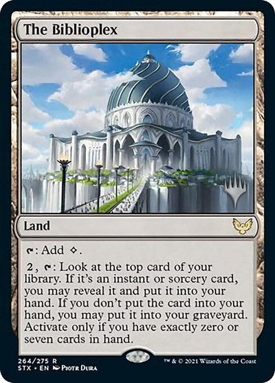 The Biblioplex (Promo Pack) [Strixhaven: School of Mages Promos] | Good Games Cannington