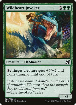 Wildheart Invoker [Duel Decks: Elves vs. Inventors] | Good Games Cannington
