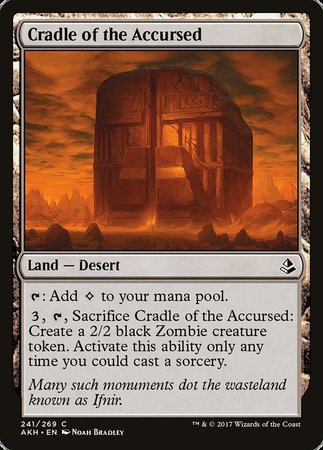 Cradle of the Accursed [Amonkhet] | Good Games Cannington