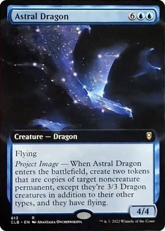 Astral Dragon (Extended Art) [Commander Legends: Battle for Baldur's Gate] | Good Games Cannington