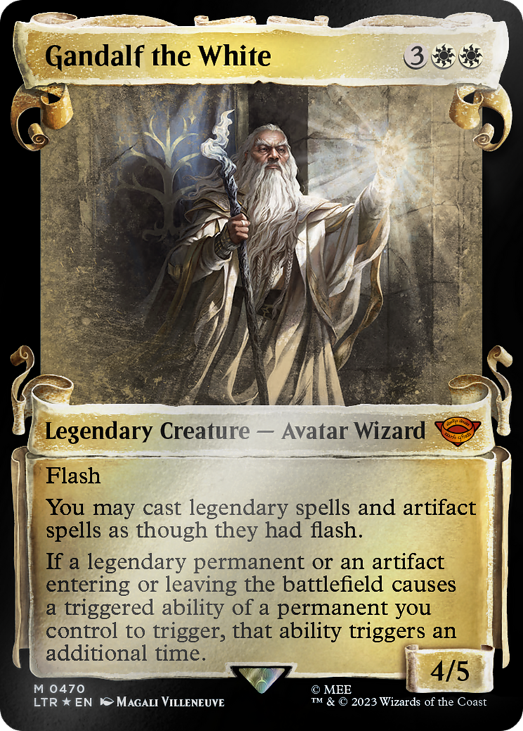 Gandalf the White [The Lord of the Rings: Tales of Middle-Earth Showcase Scrolls] | Good Games Cannington