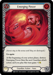 Emerging Power (Blue) [U-WTR071] (Welcome to Rathe Unlimited)  Unlimited Rainbow Foil | Good Games Cannington