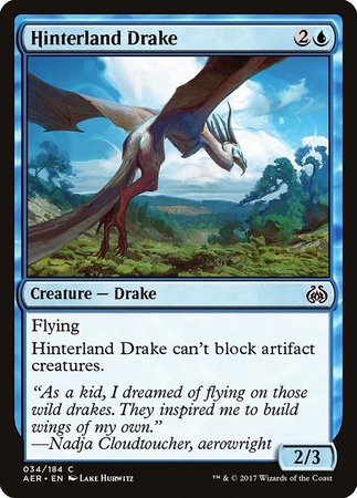Hinterland Drake [Aether Revolt] | Good Games Cannington