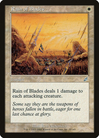 Rain of Blades [Scourge] | Good Games Cannington