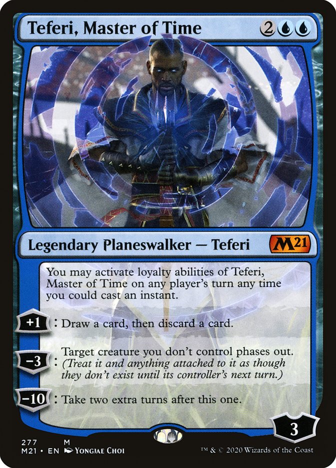 Teferi, Master of Time (277) [Core Set 2021] | Good Games Cannington