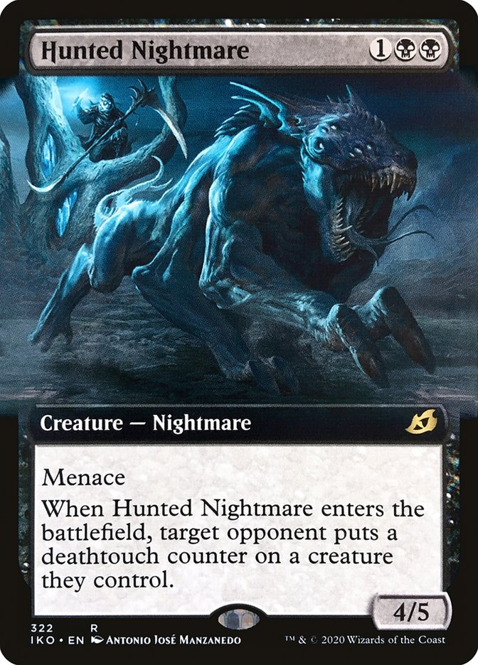 Hunted Nightmare (Extended Art) [Ikoria: Lair of Behemoths] | Good Games Cannington