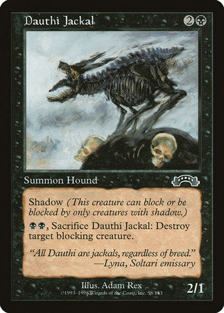 Dauthi Jackal [Exodus] | Good Games Cannington