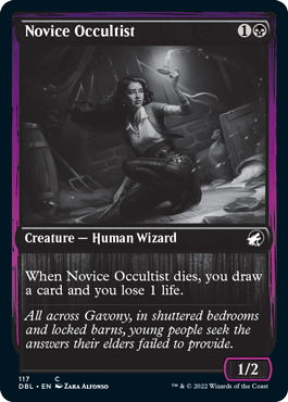 Novice Occultist [Innistrad: Double Feature] | Good Games Cannington