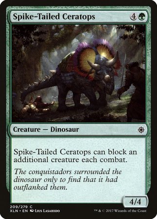 Spike-Tailed Ceratops [Ixalan] | Good Games Cannington
