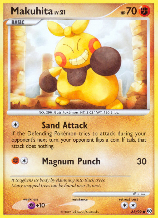 Makuhita (68/99) [Platinum: Arceus] | Good Games Cannington