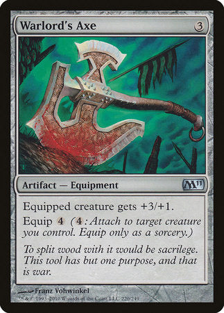 Warlord's Axe [Magic 2011] | Good Games Cannington