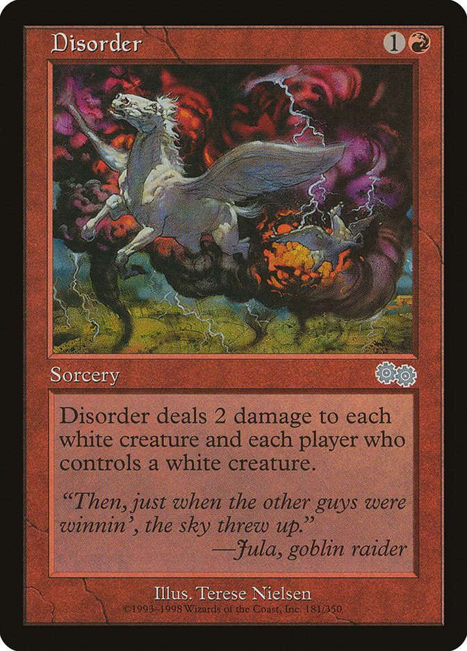 Disorder [Urza's Saga] | Good Games Cannington