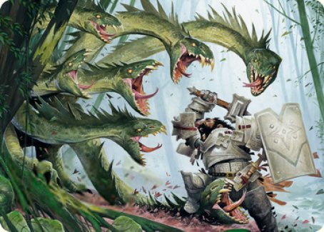 Lair of the Hydra Art Card [Dungeons & Dragons: Adventures in the Forgotten Realms Art Series] | Good Games Cannington