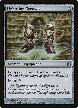 Lightning Greaves [Commander 2011] | Good Games Cannington
