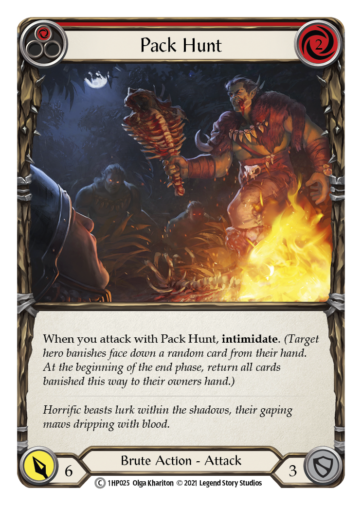 Pack Hunt (Red) [1HP025] | Good Games Cannington
