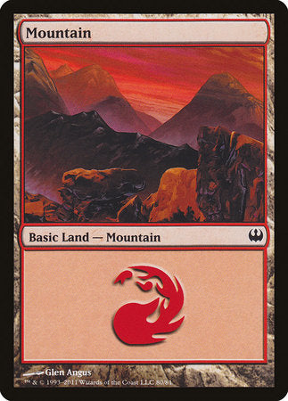 Mountain (80) [Duel Decks: Knights vs. Dragons] | Good Games Cannington