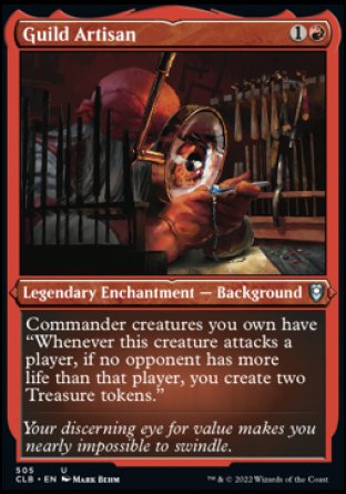 Guild Artisan (Foil Etched) [Commander Legends: Battle for Baldur's Gate] | Good Games Cannington