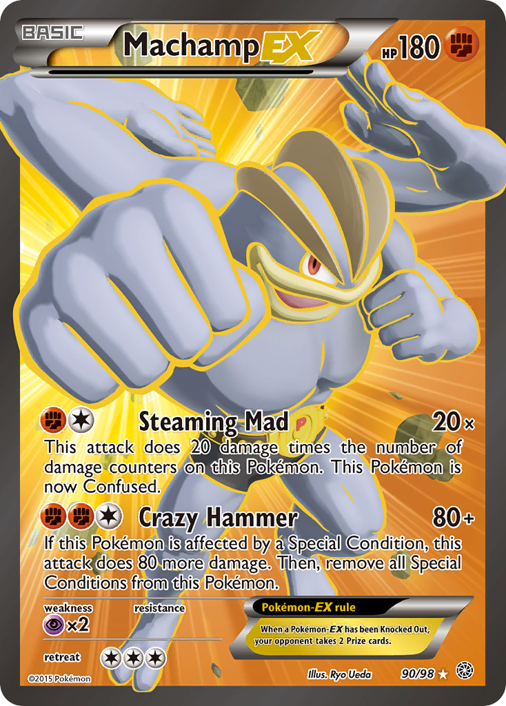 Machamp EX (90/98) [XY: Ancient Origins] | Good Games Cannington