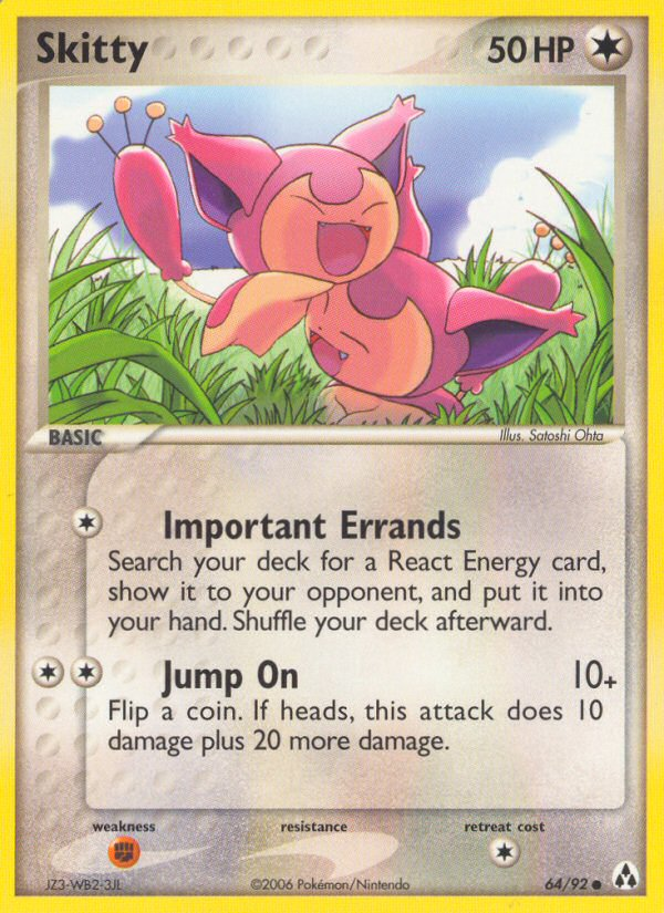 Skitty (64/92) [EX: Legend Maker] | Good Games Cannington