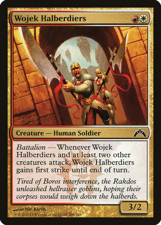 Wojek Halberdiers [Gatecrash] | Good Games Cannington