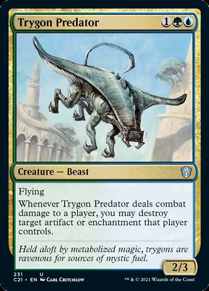Trygon Predator [Commander 2021] | Good Games Cannington