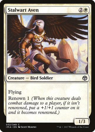 Stalwart Aven [Iconic Masters] | Good Games Cannington