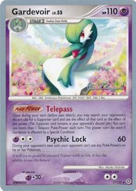 Gardevoir LV.55 (7/132) (Psychic Lock - Jason Klaczynski) [World Championships 2008] | Good Games Cannington