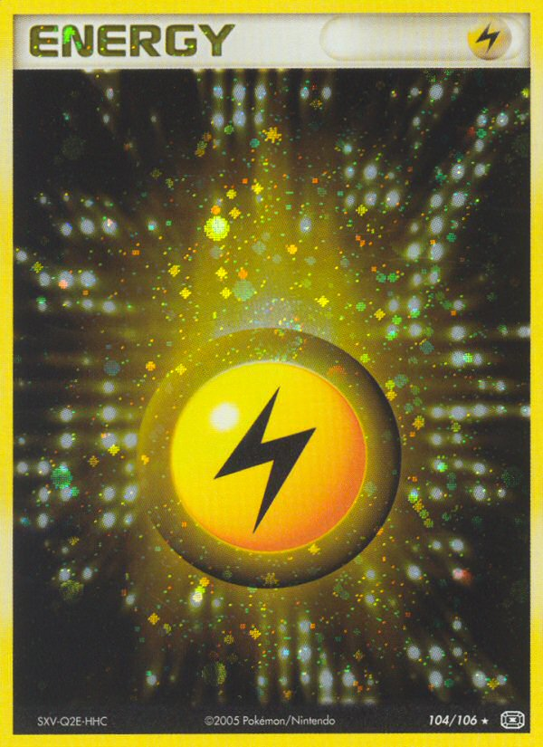 Lightning Energy (104/106) [EX: Emerald] | Good Games Cannington