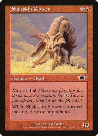 Shaleskin Plower [Legions] | Good Games Cannington