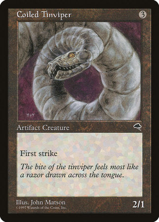 Coiled Tinviper [Tempest] | Good Games Cannington