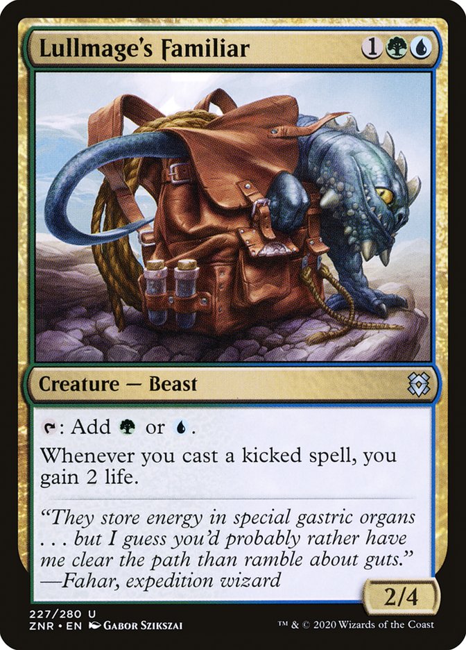 Lullmage's Familiar [Zendikar Rising] | Good Games Cannington