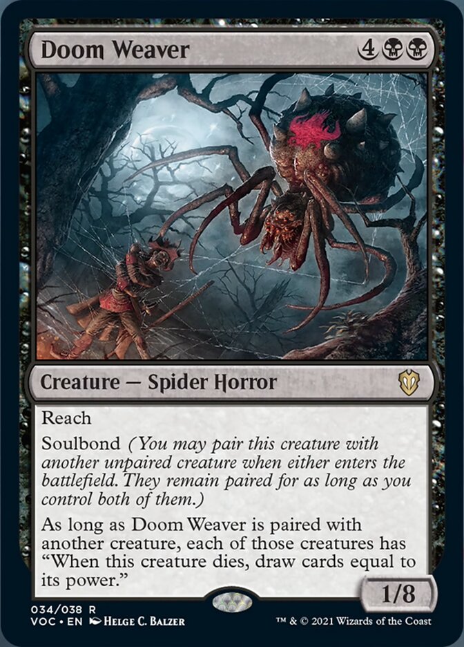 Doom Weaver [Innistrad: Crimson Vow Commander] | Good Games Cannington