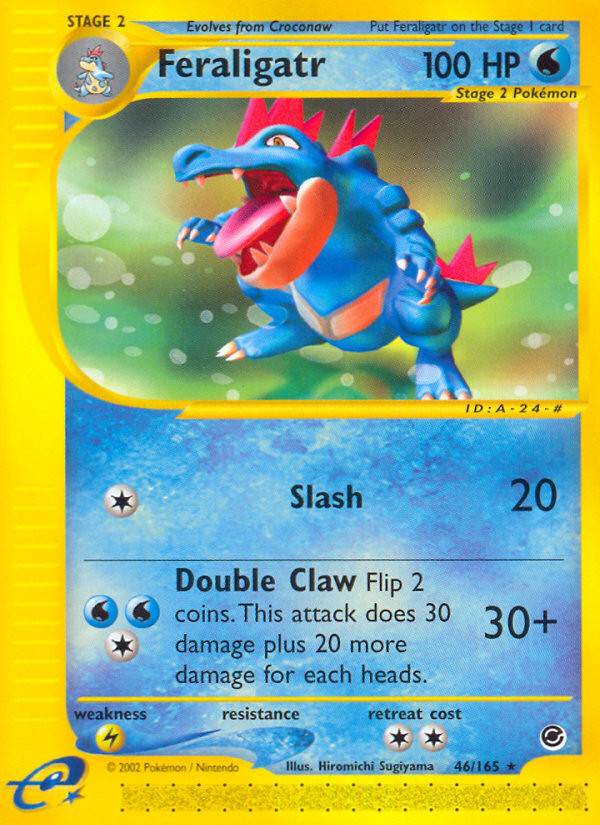 Feraligatr (46/165) [Expedition: Base Set] | Good Games Cannington