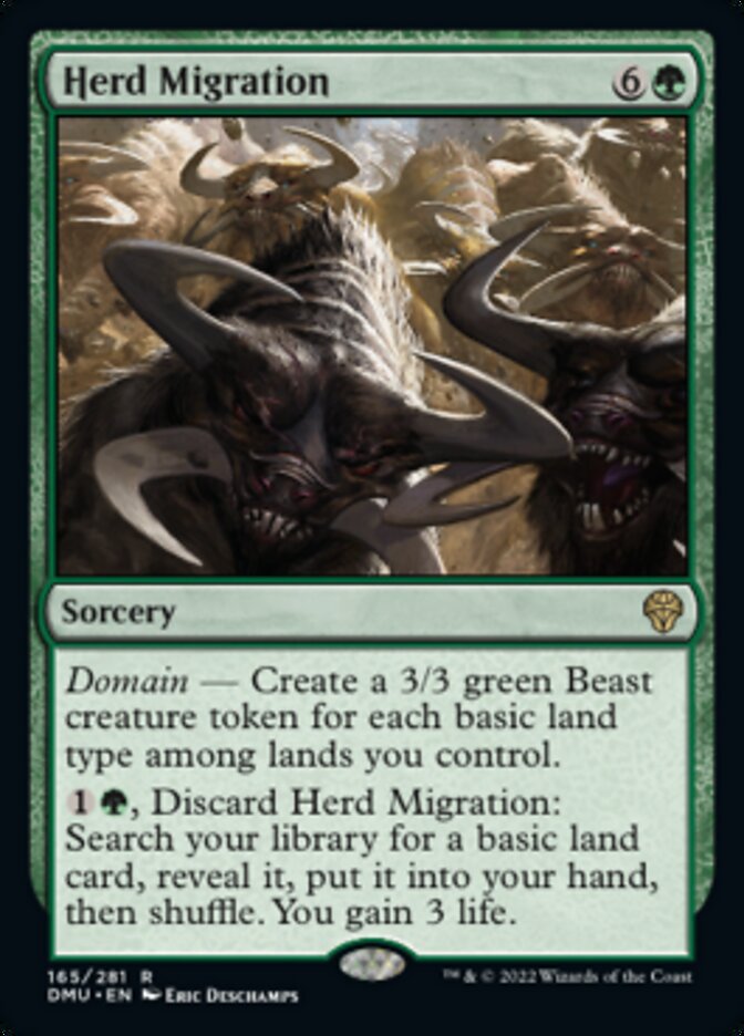 Herd Migration [Dominaria United] | Good Games Cannington