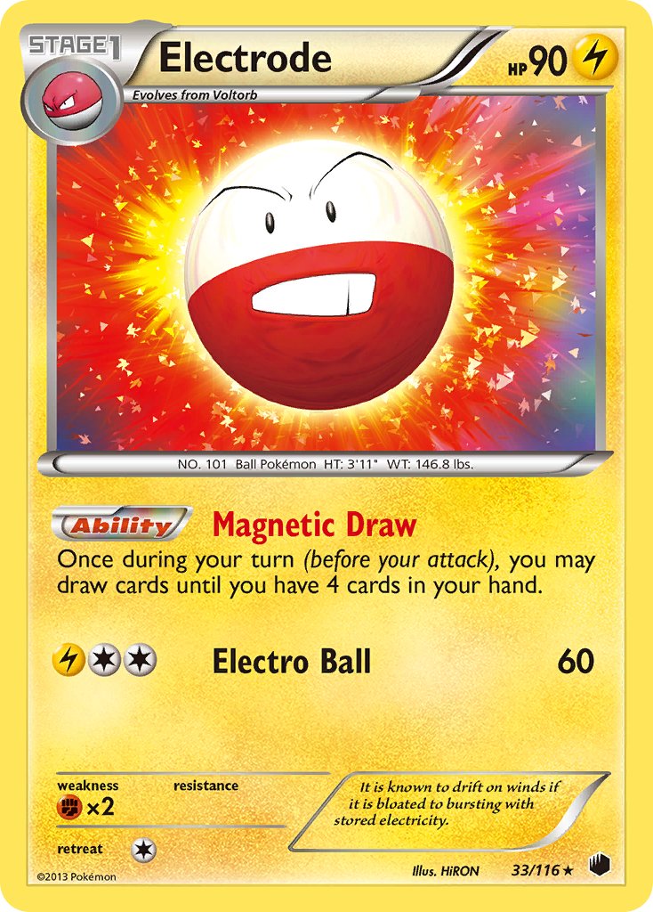 Electrode (33/116) (Theme Deck Exclusive) [Black & White: Plasma Freeze] | Good Games Cannington