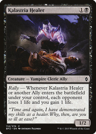Kalastria Healer [Battle for Zendikar] | Good Games Cannington