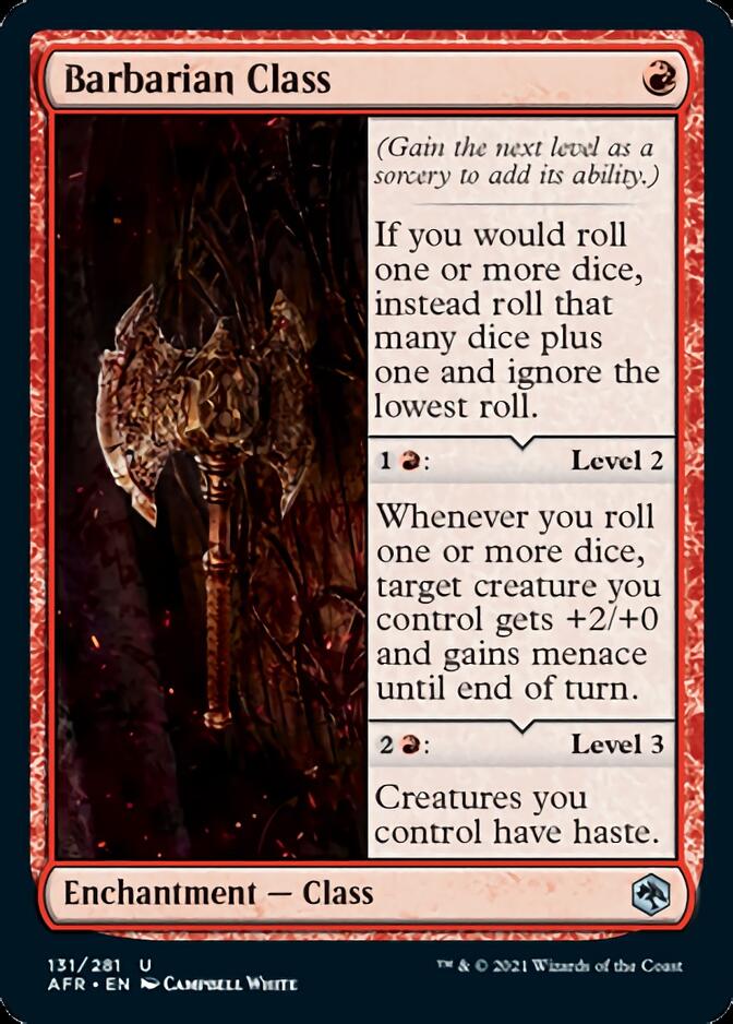 Barbarian Class [Dungeons & Dragons: Adventures in the Forgotten Realms] | Good Games Cannington