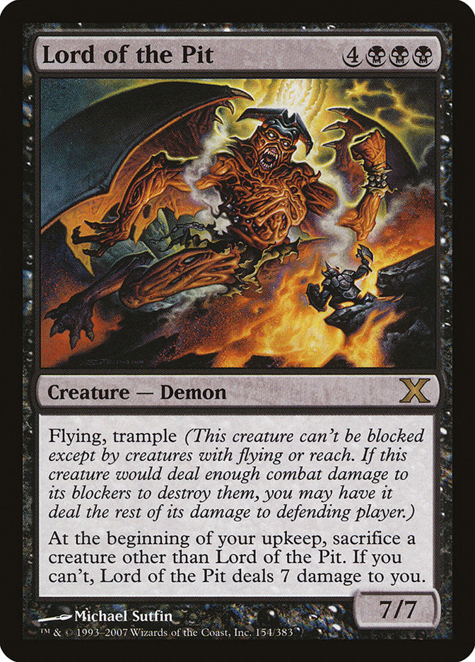 Lord of the Pit [Tenth Edition] | Good Games Cannington