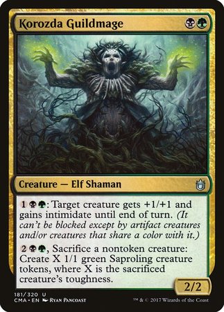 Korozda Guildmage [Commander Anthology] | Good Games Cannington