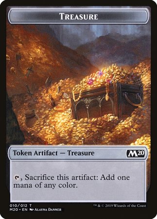 Treasure Token [Core Set 2020 Tokens] | Good Games Cannington