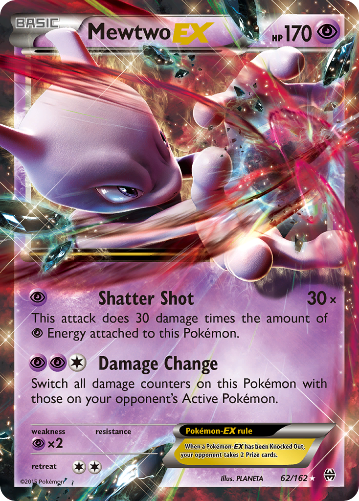 Mewtwo EX (62/162) [XY: BREAKthrough] | Good Games Cannington