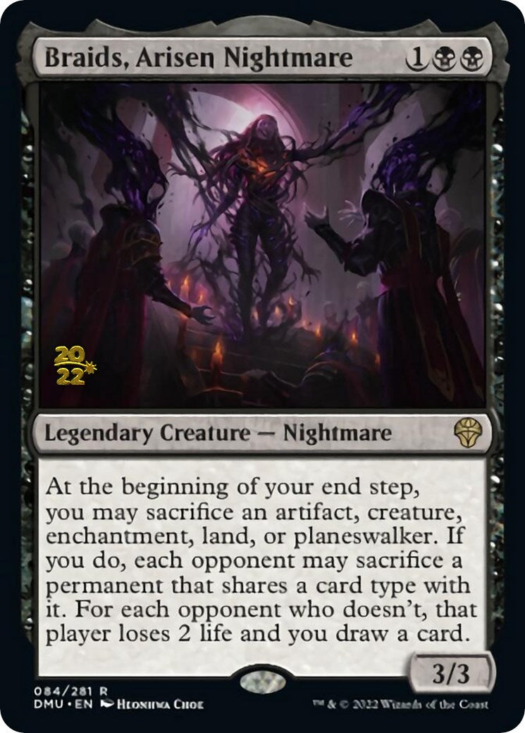 Braids, Arisen Nightmare [Dominaria United Prerelease Promos] | Good Games Cannington