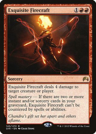 Exquisite Firecraft [Magic Origins] | Good Games Cannington