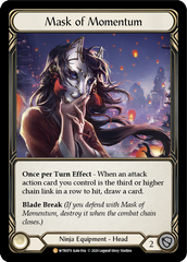 Mask of Momentum [U-WTR079] (Welcome to Rathe Unlimited)  Unlimited Rainbow Foil | Good Games Cannington