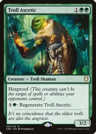 Troll Ascetic [Commander Anthology Volume II] | Good Games Cannington